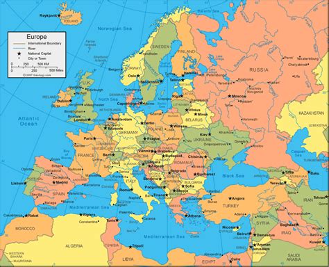 Map Of Europe Europe —