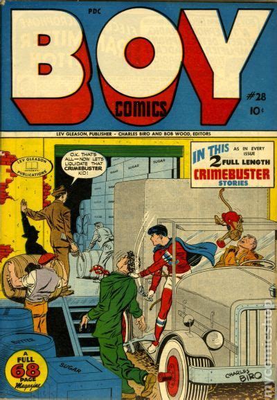 Boy Comics 1942 Comic Books