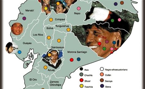 Mapa Del Ecuador Con Sus Lenguas Nativas Otosection