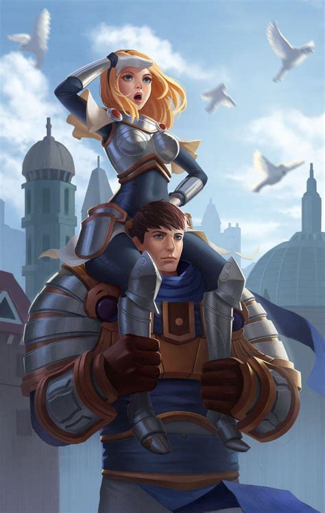 Happy Siblings Day To Garen And Lux The Best Brother Sister Duo In