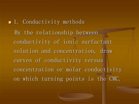 Ppt Determination Of Cmc Of Surfactant By Conductivity Methods