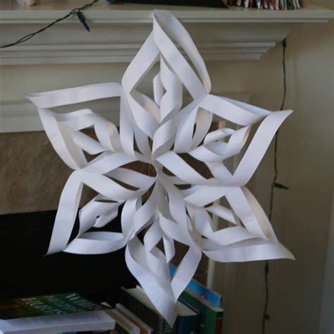 Paper Snowflake Stars La Casa De Crafts