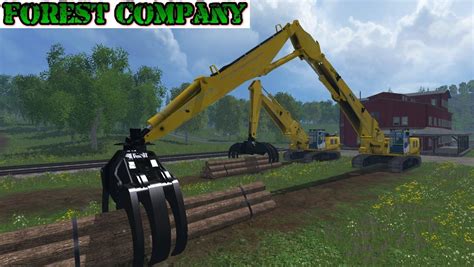 Rolo Excavator Forest Pack Beta Fs 15 Farming Simulator
