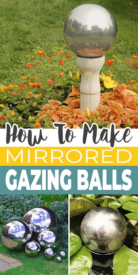 Diy Mirrored Gazing Balls For The Garden • The Garden Glove
