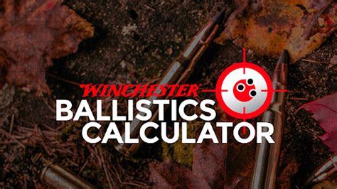 preview winchester ballistics calculator an official journal of the nra