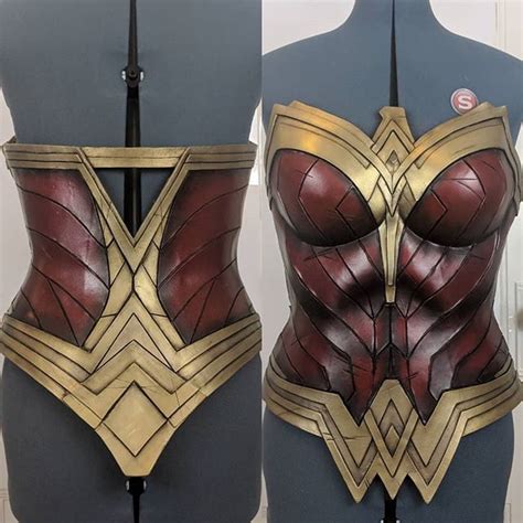 Best Wonder Woman Pattern Corset Template Costume Cosplay Female Etsy Skillofking Com