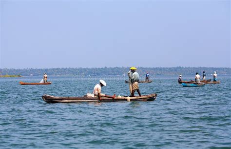Pesca En Kerala Imagen Editorial Imagen De Barca Exterior 16895200