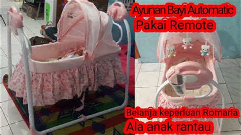 Cek aneka rekomendasi ayunan bayi terlengkap & terbaik lainnya. Ayunan bayi otomatis dan pakai remote, belanja keperluan ...