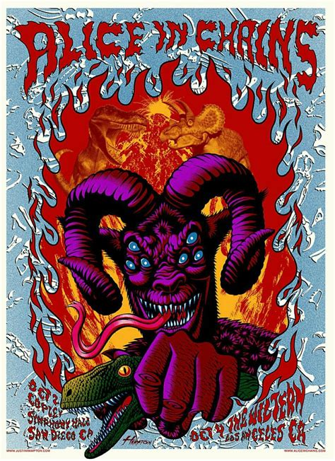 Alice In Chains Alice In Chains Music Concert Posters Poster Prints
