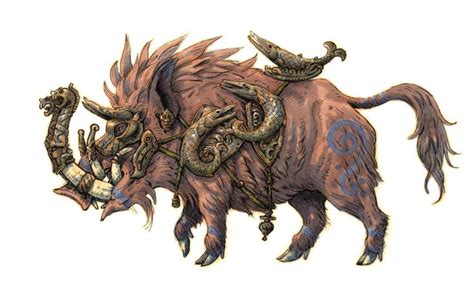 Armoured Boar By Eoghankerrigan On Deviantart Creature Concept Art