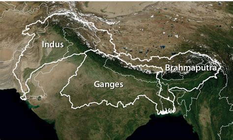 Where Is The Ganges River Located On A World Map