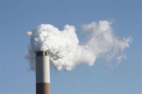 Smoke From A Chimney Stock Image Image Of Pollution 8663693