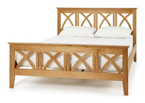 Astrid Solid Oak Wooden Bed Frame Shaker Scandinavian Style Various