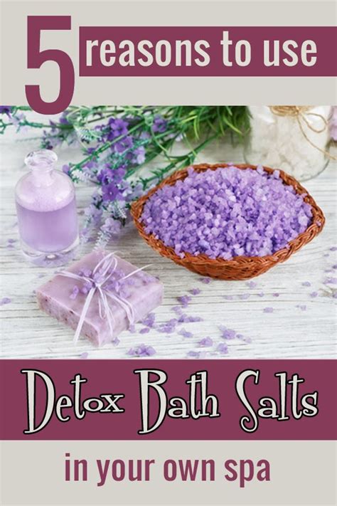 Reasons To Use Detox Bath Salts In Your Own Spa Detox Bath Salts