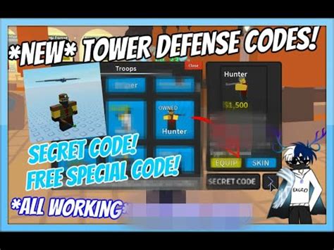 All codes do have an expiration date, so we recommend redeeming them as soon as you see them. FREE TOWER | ALL *NEW* TOWER DEFENSE SIMULATOR CODES! *ALL ...