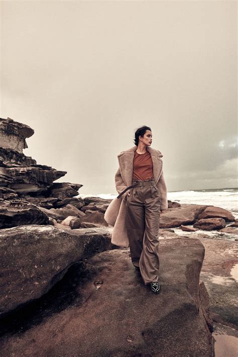 Elle Indonesia August Zoe Barnard By Jeremy Choh Beach Fashion Editorial Womens Outdoor