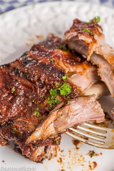 How To Make Easy Fork Tender Ribs Sweet And Tangy Pork Ribs Marinade