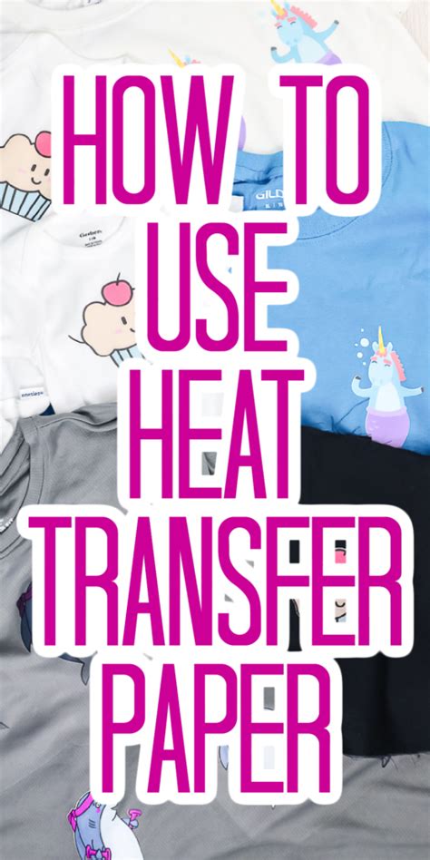 How To Use Heat Transfer Paper Home Improvement Or Diy