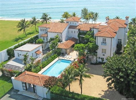 Estate Of The Day 30 Million Oceanfront Mansion In Palm Beach Florida