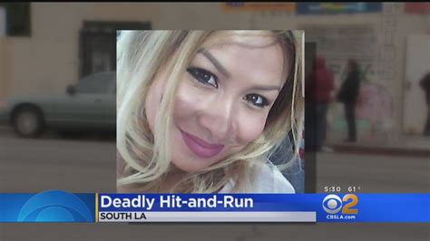 Woman Struck Killed By Van In South La Hit And Run Youtube
