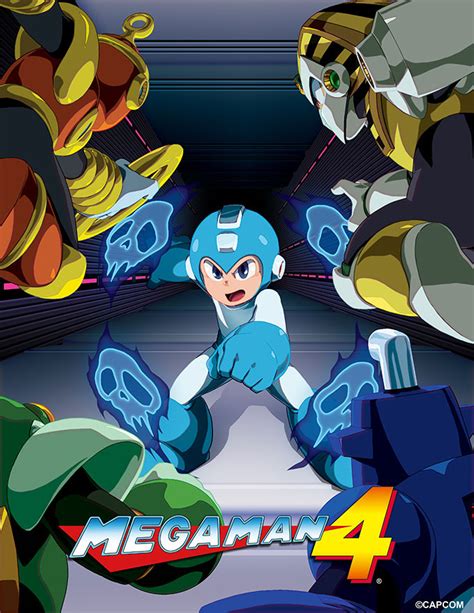 Mega Man Legacy Collection Official Art Game Art Hq