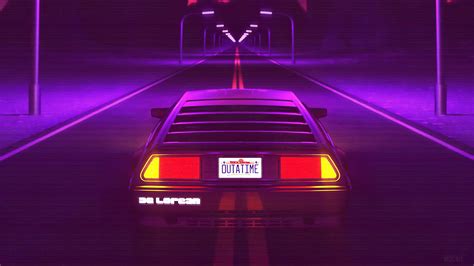 Synthwave Car Wallpapers Wallpaper Cave