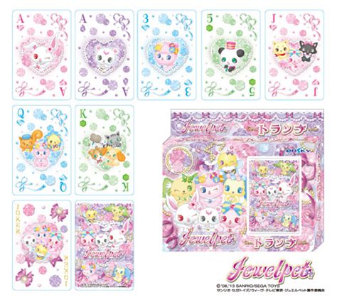 Amiami Character And Hobby Shop Jewelpet Playing Cardsreleased