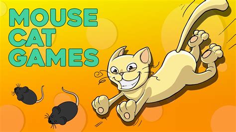 In this game you move the mouse to cross the river and take the cheese. Cat Game Mouse - YouTube