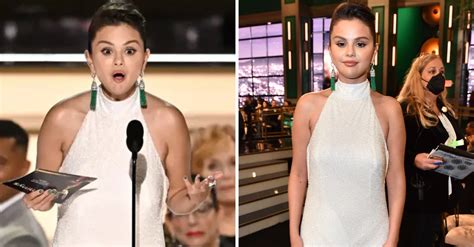 Selena Gomez Addresses Wardrobe Malfunction At Emmy Awards A Lot