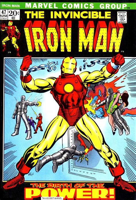 The Invincible Iron Man 47 June 1972 Cover By Gil Kane And Vince