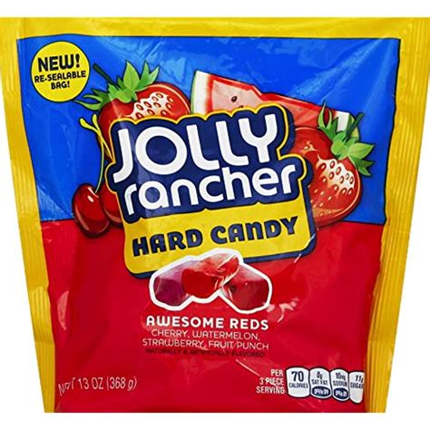 Jolly Rancher Awesome Reds Hard Candy Assortment 13 Ounce Bag
