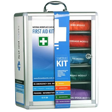 Modular First Aid Kit Wall Mountable Ac Pools