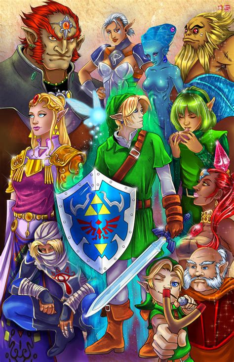 Legend Of Zelda By Tyrinecarver On Deviantart
