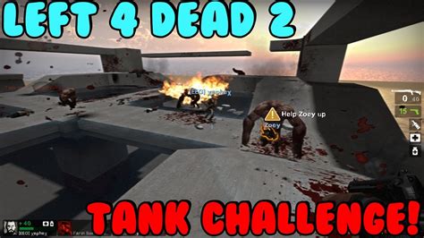 Left 4 Dead 2 Tank Challenge Fun Youtube