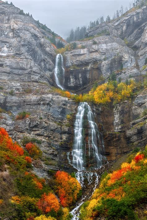 Bridal Veil Falls A Spectacular Waterfall In Utahs Provo Flickr
