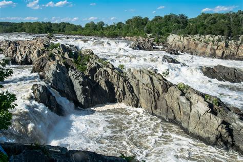 Great Falls Potomac River As Seen From Virginia Potomac Great Falls