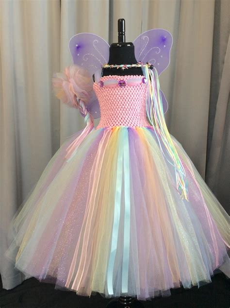 Rainbow Fairy Tutu Dress Costume Ubicaciondepersonascdmxgobmx