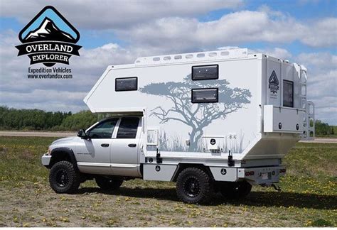 Overland Explorer Composite Flatbed Truck Camper For Salesold