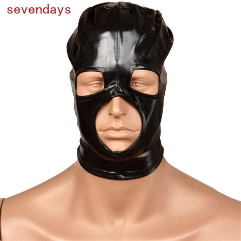 Lightweight Sex Mask Head Hood Fetish Headgear Sex Face Mask Cosplay