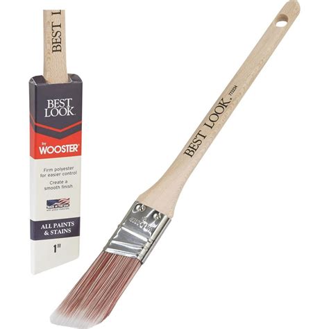Best Look By Wooster 1 In Thin Angle Sash Paint Brush D4021 1