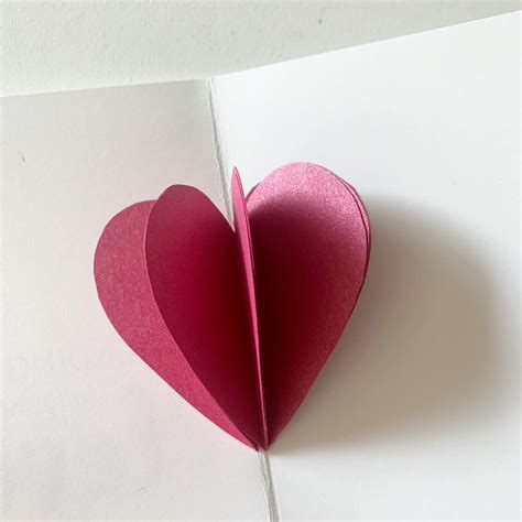 Sending You Love Diy Pop Up Heart Card
