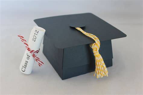 Graduation Cap Favor Box By Craftsbyrosa On Etsy