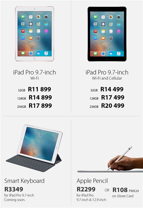 You can also filter out items that offer free shipping, fast delivery or free return to narrow down your search for ipad pro case! New iPad Pro's unbelievable SA pricing
