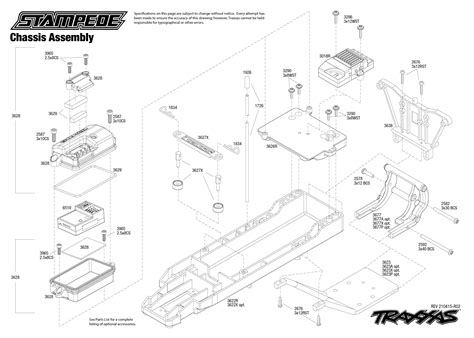 Stampede 2wd Exploded View Parts