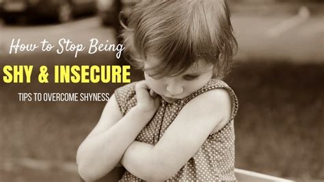 How To Stop Being Shy And Insecure 12 Tips To Overcome Wisestep