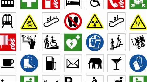 Safety Signs And Symbols For Kids Printable
