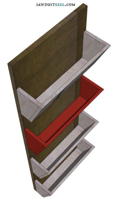 From small parts to bulk, industrial storage bins Letter Bin Organizer - Sawdust Girl®
