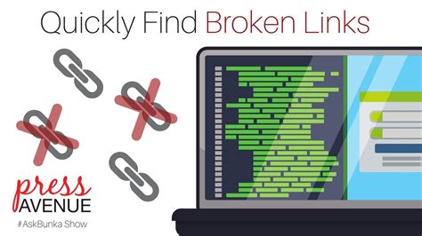 Quickly Find Fix Broken Links WordPress Tutorials YouTube