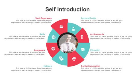 Creative Self Introduction Ppt Template Free Download