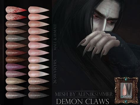 Sims 4 Demon Cc And Mods Horns Tails Eyes And More